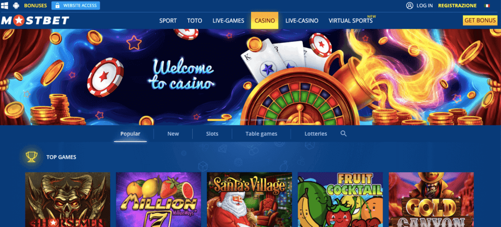 Authoritative Web site Mostbet com Log on Gambling enterprise Mirror