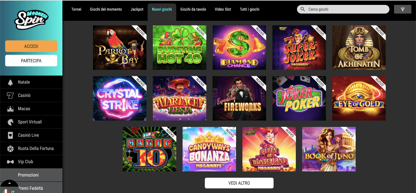 Spin Madness Slot