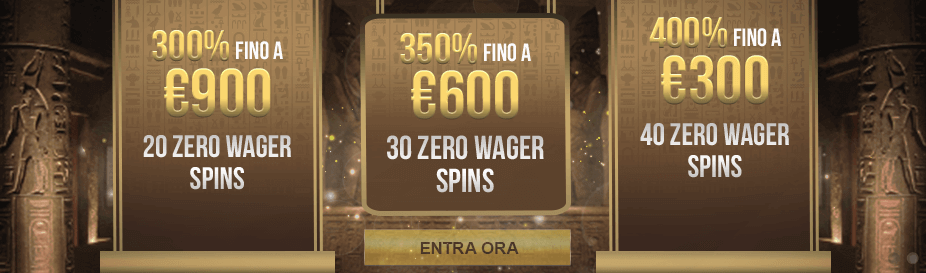 Osiris Casino Bonus Benvenuto