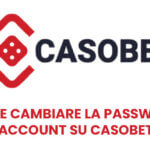 Come cambiare la password account su Casobet