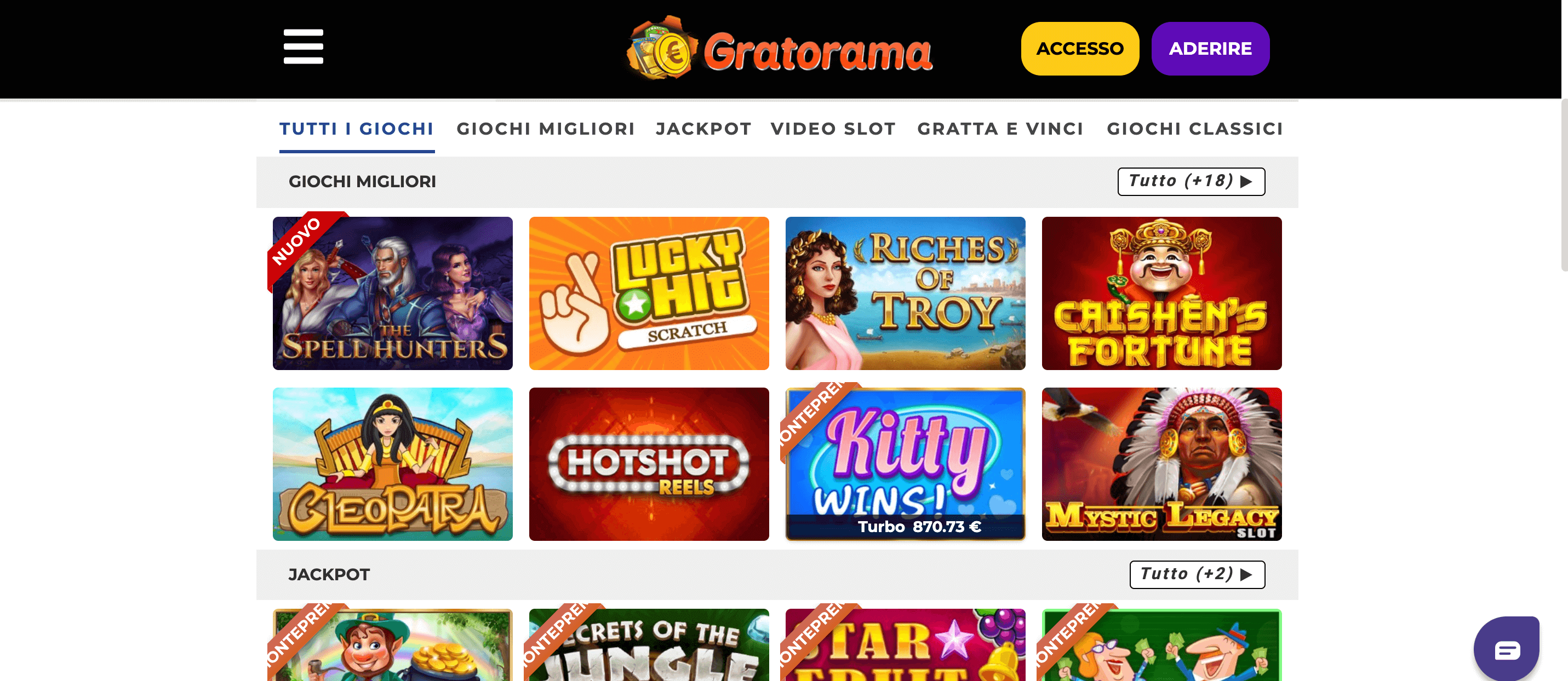 GratoWin Casino Slot