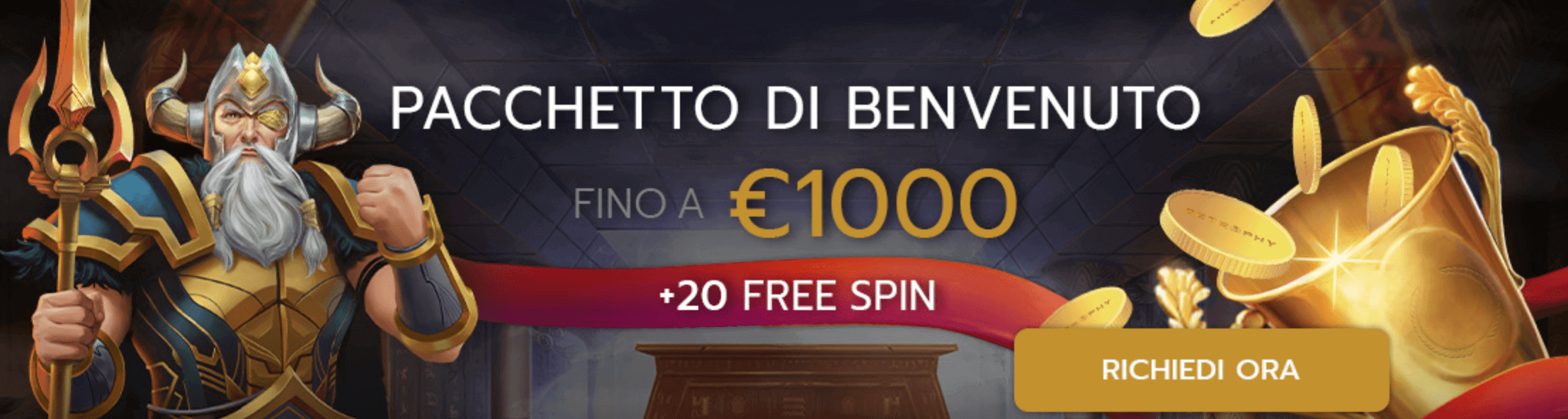 Betrophy Casino Bonus Benvenuto