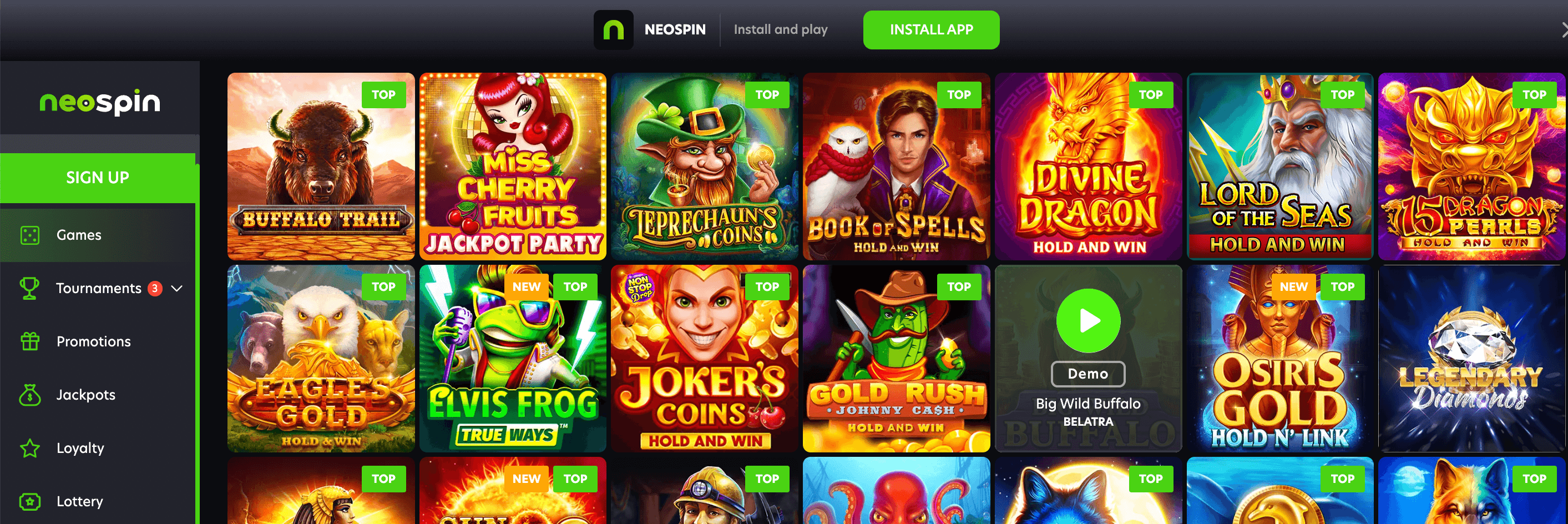 Neospins Casino Slot